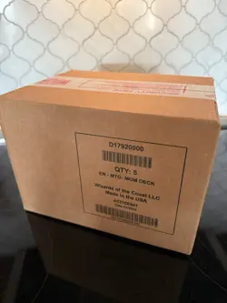 MTG March of the Machine Commander Deck Sealed Case - 1 of Each - Image 1