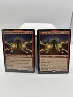 Electro Assaulting Battery MTG Marvel Spider-Man Non-Foil x2 - Image 1