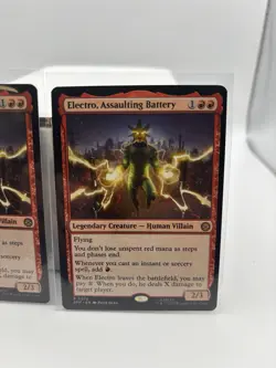 Electro Assaulting Battery MTG Marvel Spider-Man Non-Foil x2 - Image 3