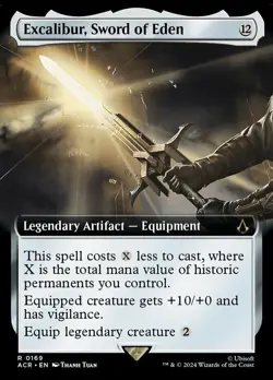 [1x] Excalibur, Sword of Eden - Extended Art Near Mint, English Assassin's Creed - Image 1