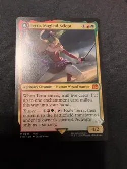 Terra, Magical Adept 0245 (M) MTG Final Fantasy (FIN) (EN) - Image 1