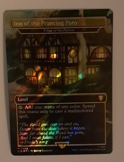 Inn of the Prancing Pony Surge Foil NM/M Magic LOTR MTG Lord of the Rings - Image 1