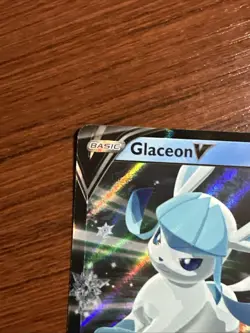 Glaceon V 040/203 Ultra Rare Holo Evolving Skies Pokemon TCG NM - Image 2