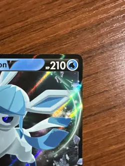 Glaceon V 040/203 Ultra Rare Holo Evolving Skies Pokemon TCG NM - Image 3
