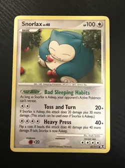 Snorlax - Rising Rivals 81/111 - Pokemon TCG - LP - Image 1