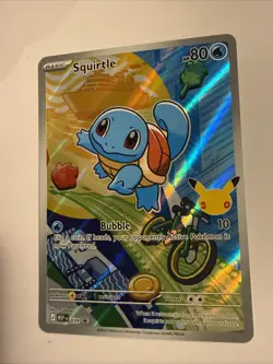 Pokemon Squirtle 039 First Partner Illustration Full Art Holo Promo - Image 3
