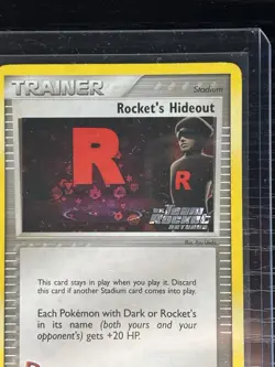 POKEMON TCG ROCKET'S HIDEOUT 87/109 REVERSE HOLO | LP | EX TEAM ROCKET | 2004 - Image 2