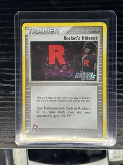 POKEMON TCG ROCKET'S HIDEOUT 87/109 REVERSE HOLO | LP | EX TEAM ROCKET | 2004 - Image 3