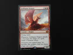Goldspan Dragon NM/LP [Jumpstart 2022] Mtg Magic Free Tracking! - Image 1