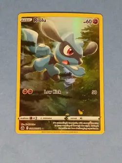 Pokemon Sword & Shield Crown Zenith Riolu GG26/GG70 Galarian Gallery - Image 1