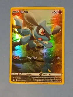 Pokemon Sword & Shield Crown Zenith Riolu GG26/GG70 Galarian Gallery - Image 2