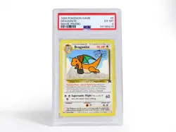 POKEMON * PSA 6 * DRAGONITE MOVIE PROMO BLACK STAR 1999 WIZARDS EX-MT #5 - Image 1