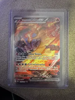 Team Rocket's Moltres ex SIR Stamped PROMO SET SIR 229/182 208/182 031/182 - Image 5