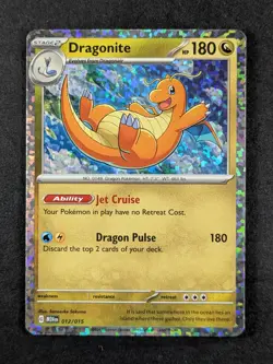 2025 Pokemon DRAGONITE Mcdonald's Promo Holo #012/015 English - Image 1