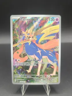 Pokemon TCG - Zacian (Illustration Rare) 100/094 - Phantasmal Flames NM 🔥🔥 - Image 1
