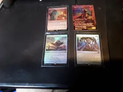 MTG Foil Aetherdrift Lot, EX-NM-M, Mythic, Rares, & More! First Place Lands! - Image 2