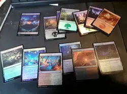 MTG Foil Aetherdrift Lot, EX-NM-M, Mythic, Rares, & More! First Place Lands! - Image 4