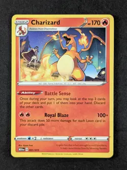 2024 Pokemon CHARIZARD Mcdonald's Promo Non Holo #001/015 ENG - Image 1