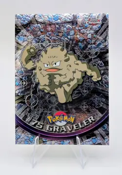 2000 Topps Chrome Pokemon: Graveler #75 - NM - Image 1