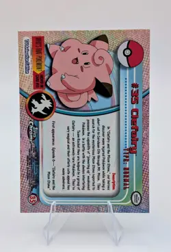 2000 Topps Chrome Pokemon: Clefairy #35 - NM - Image 2