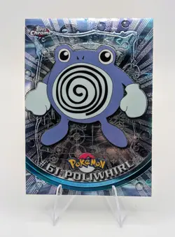 2000 Topps Chrome Pokemon: Poliwhirl #61 - NM - Image 1