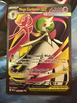 Pokemon Mega Gardevoir EX 159/132 Ultra Rare Mega Evolution (MEG) - Image 1
