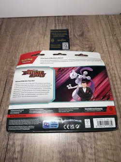 ONE Pokemon Destined Rivals 3 Booster Pack Blister Zebstrika Pokemon NEW SEALED - Image 4