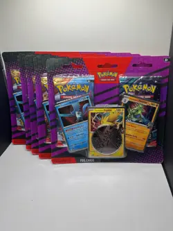 NEW SEALED x1 POKEMON TCG TEAM ROCKET ARTICUNO ZAPDOS TYRANITAR 2 PACK BLISTER - Image 3