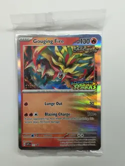 Pokemon Surging Sparks STAFF Prerelease Promo Sealed Set of 4 - Image 1