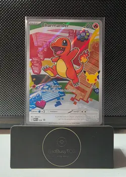 Pokemon TCG Charmander MEP 038 First Partner Illustration Rare Promo NM - Image 1