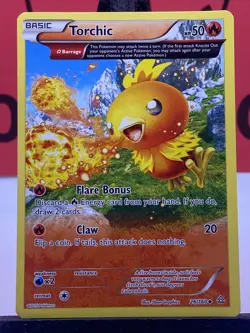 Torchic 26/160 Primal Clash Pokemon TCG Full Art Regular Uncommon 2015 LP - Image 3