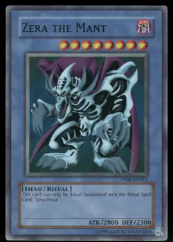 Zera the Mant Super Rare Premium Pack 1 PP01-EN011 NM - Image 1