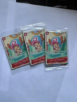 (3) One Piece Mcdonald's Promo Packs SEALED Nami Luffy Shanks Japanese Exclusive - Image 1