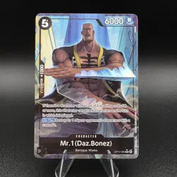 Mr.1 (Daz.Bonez) Alt Art OP14-090 R The Azure Sea's Seven - ONE PIECE English - Image 1