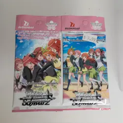 Weiss Schwarz - The Quintessential Quintuplets Movie #1 & #2 - Lot of 14 Packs 8885009407713 - Image 2