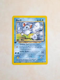 Marill 66/111 -1st Edition- Neo Genesis Pokemon Card. - Image 1