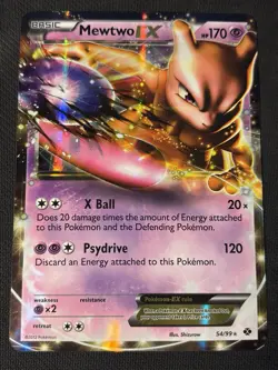 Mewtwo EX 54/99 - Pokemon Oversized Jumbo Card - Image 1