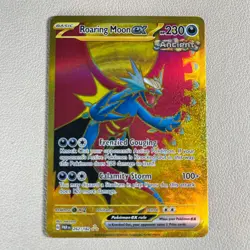 Roaring Moon EX 262/182 - Paradox Rift - Hyper Rare - NM - Gold Card - Image 1