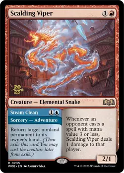 Scalding Viper R Prerelease Cards 235 NM - Image 1