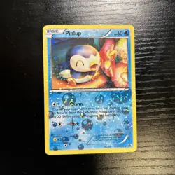 Piplup RC6/RC25 Radiant Holo Uncommon Card Pokemon Legendary Treasures - Image 1