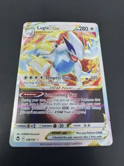 Lugia VSTAR | 139/195 | Silver Tempest | 2022 Pokemon Card Ultra Rare Holo | LP - Image 1