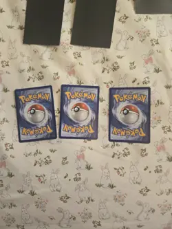 Pokemon TCG Holo Series 1 Bulbasaur Charmander Squirtle Lot 3 Cards English - Image 4