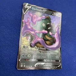 Pokemon TCG Garbodor V 100/203 Evolving Skies Card - NM - Image 2