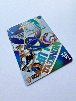 One Piece Card LA Dodgers Monkey D. Luffy Promo Card Unused ※for Replica display - Image 3