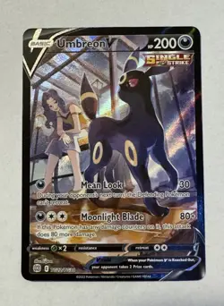 Umbreon V (TG22/TG30) - Brilliant Stars Pokemon TCG Card - NM - Image 1