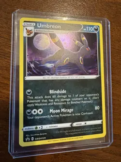 Umbreon - SWSH129 Promo SWSH: Sword & Shield Promo Cards NM Holo - Image 3