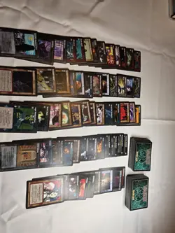 Vampire The Eternal Struggle Collectable Card Game Trading Lot Of 234 - Image 2