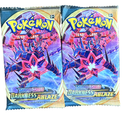 Pokemon Darkness Ablaze Booster Pack - 10 Cards Random Art Sealed Lot of 6 Packs - Image 2