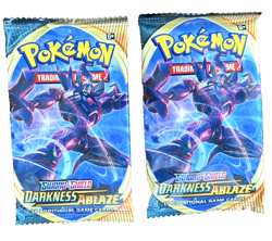Pokemon Darkness Ablaze Booster Pack - 10 Cards Random Art Sealed Lot of 6 Packs - Image 4