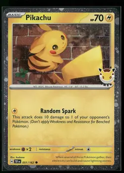 Pikachu (Pokemon Day 2026) Common Holo Miscellaneous Cards & Products 051/162 NM - Image 1